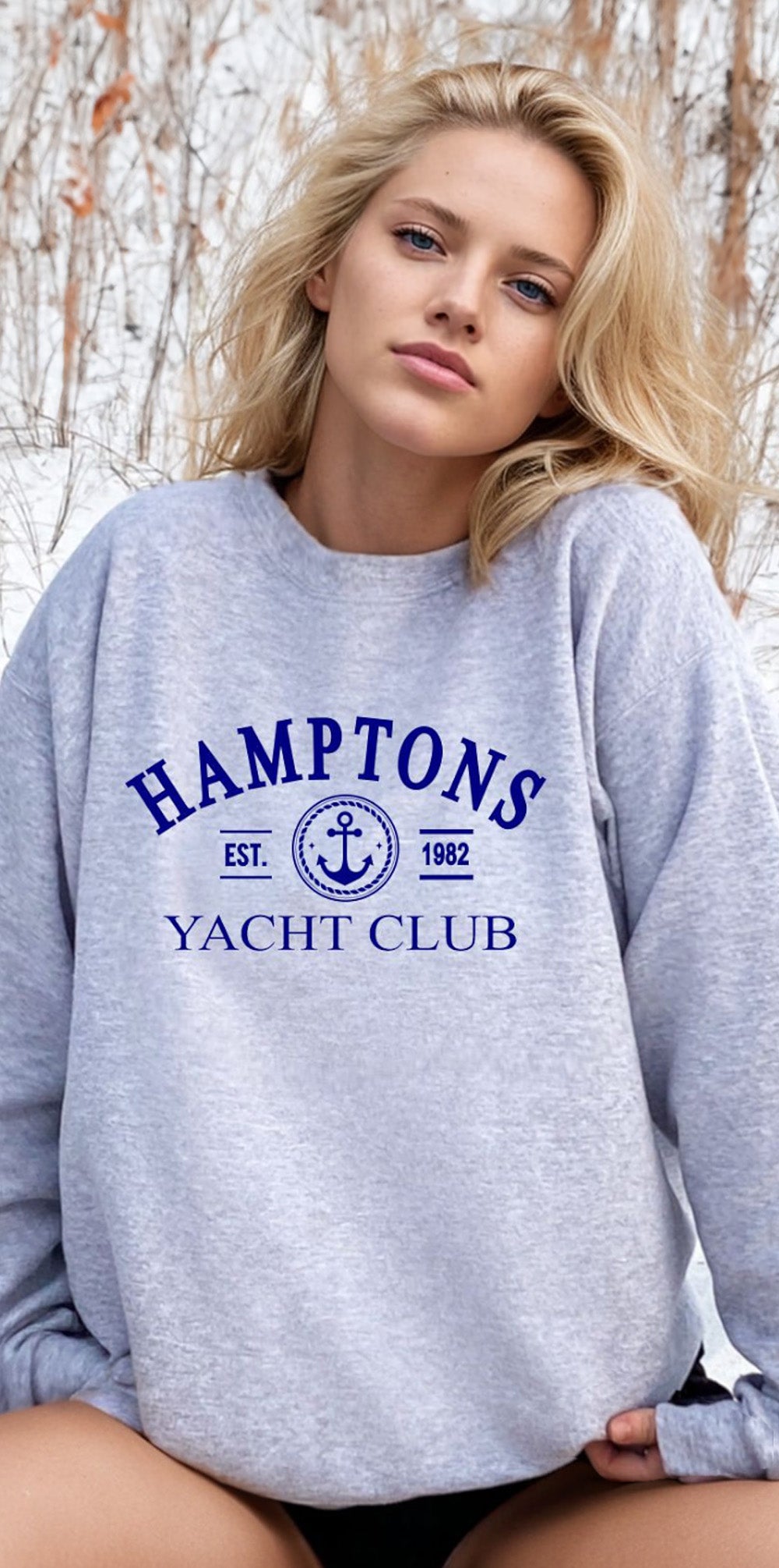 Hamptons Yacht Club Terry Sweater